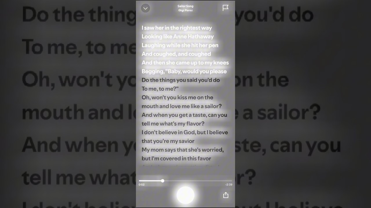 Sailor Song by Gigi Perez 🎶