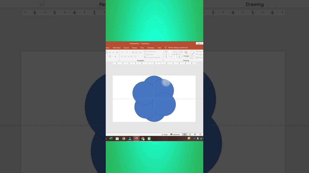 Create Unique Logos with PowerPoint Merge Shapes ✨