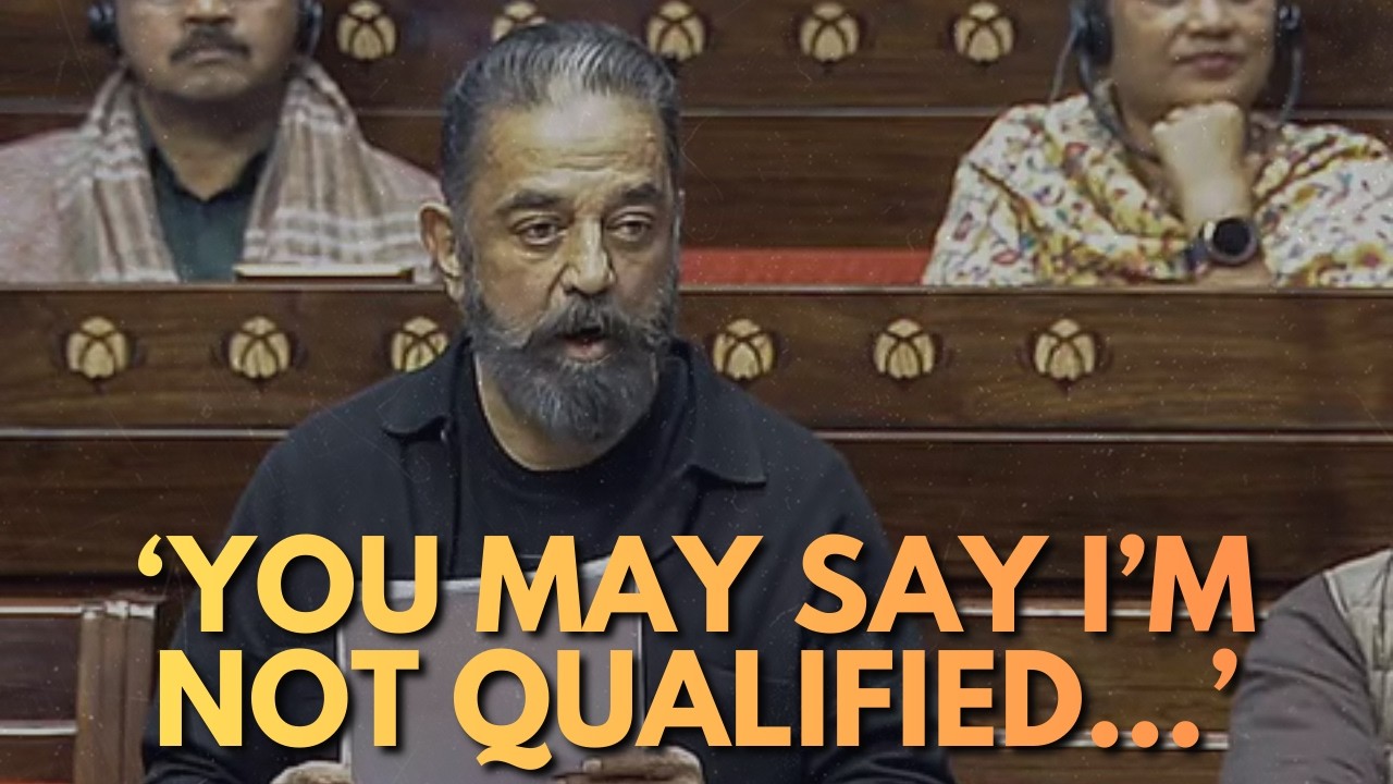 Kamal Haasan's Viral Parliament Speech as 'Gen Z To Gandhi' ✨