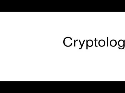 How to pronounce Cryptology