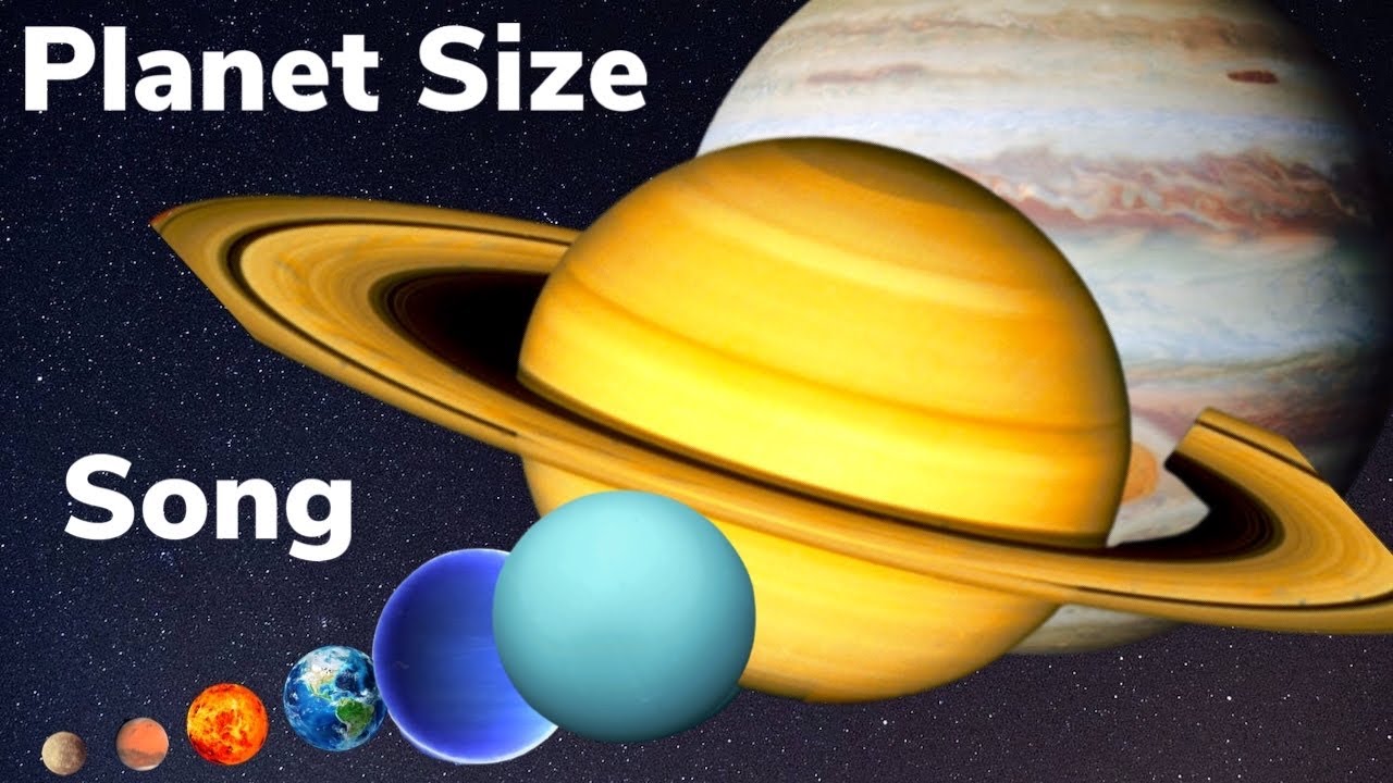 Solar System Planet Size Comparison for Kids 🌍