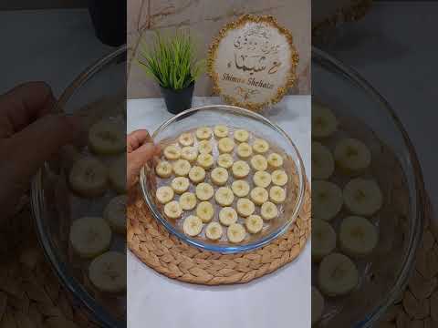 تحلية سهلة وسريعة لكن خطييييرة 😋 #حلويات_سهلة #بدون_بيض #حلويات #وصفات