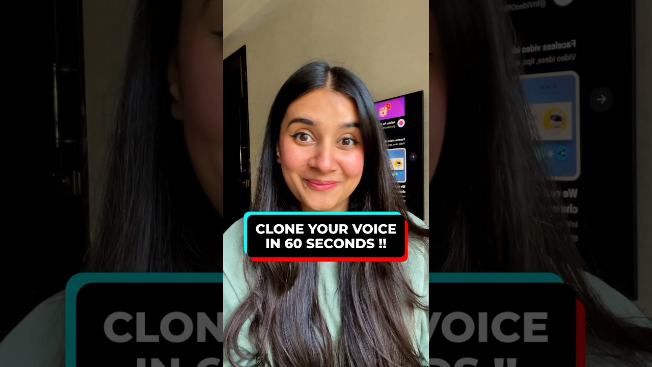 I Cloned My Voice with AI π±