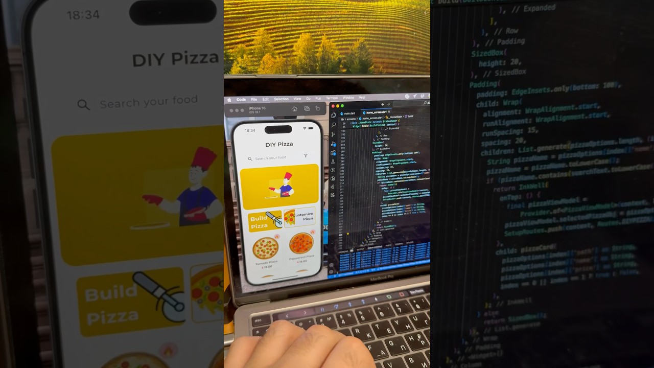 π Flutter Firebase Pizza App π