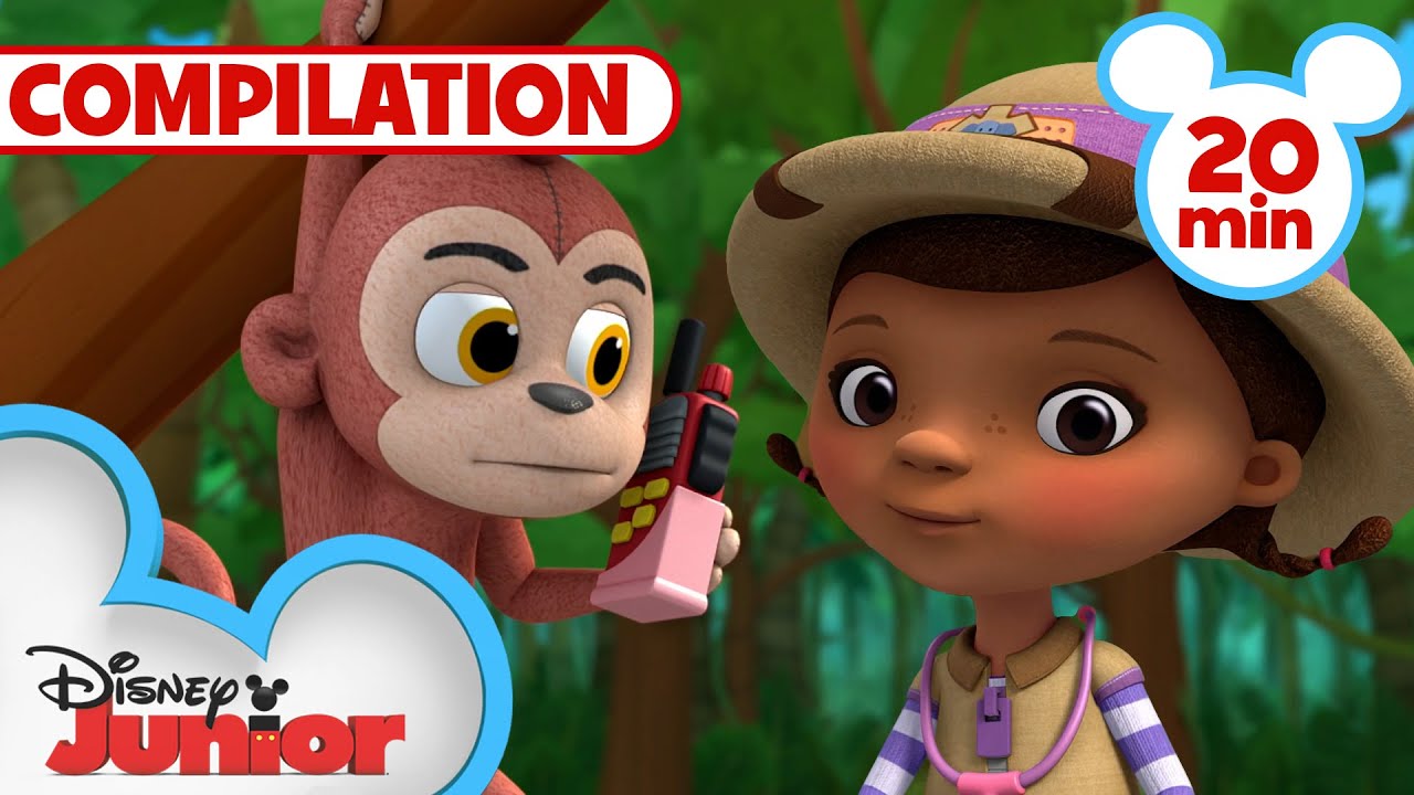 Doc McStuffins Ultimate Safari π― | 20 Minute Compilation | Doc McStuffins | @disneyjr