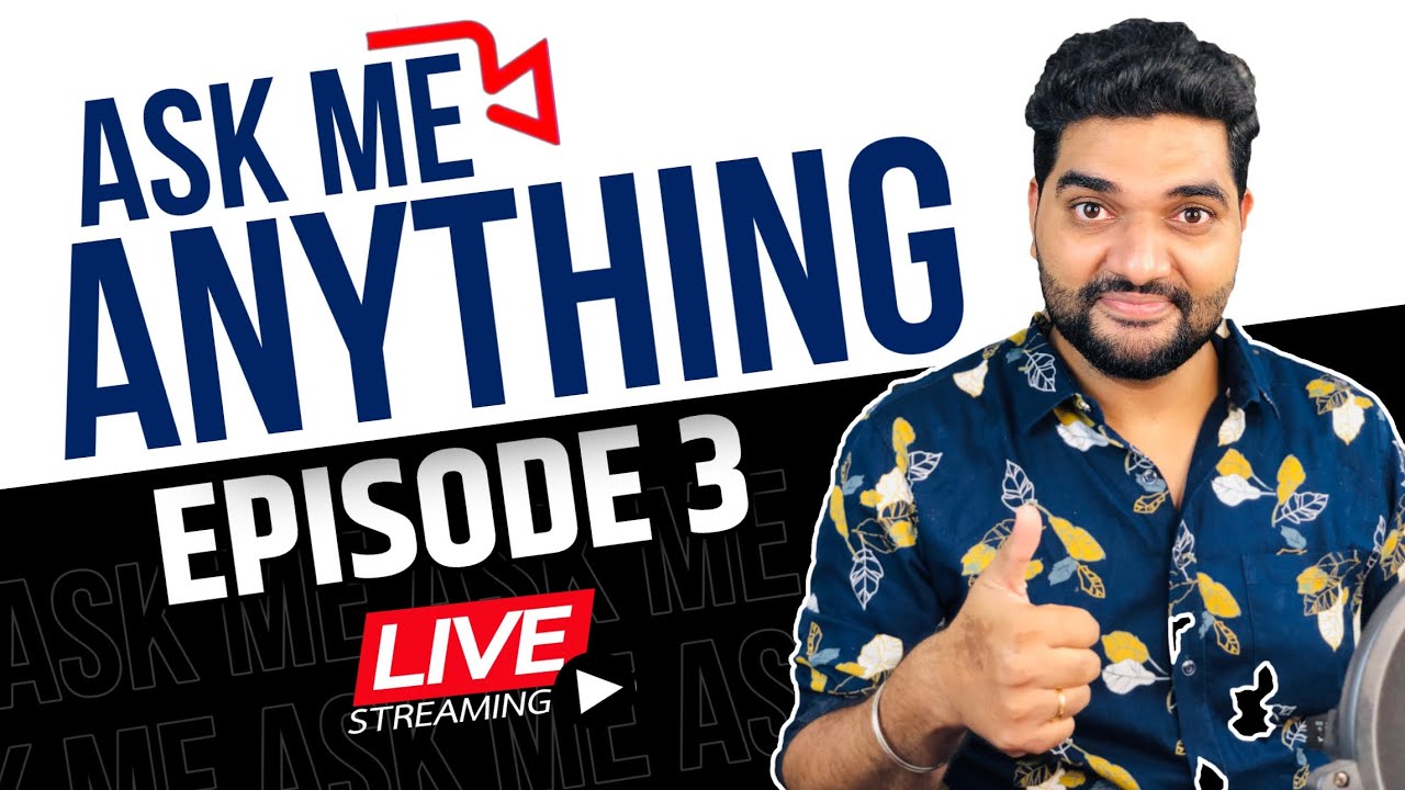 Ask Me Anything Live (Ep 3) by Amit Kumarr 🌟