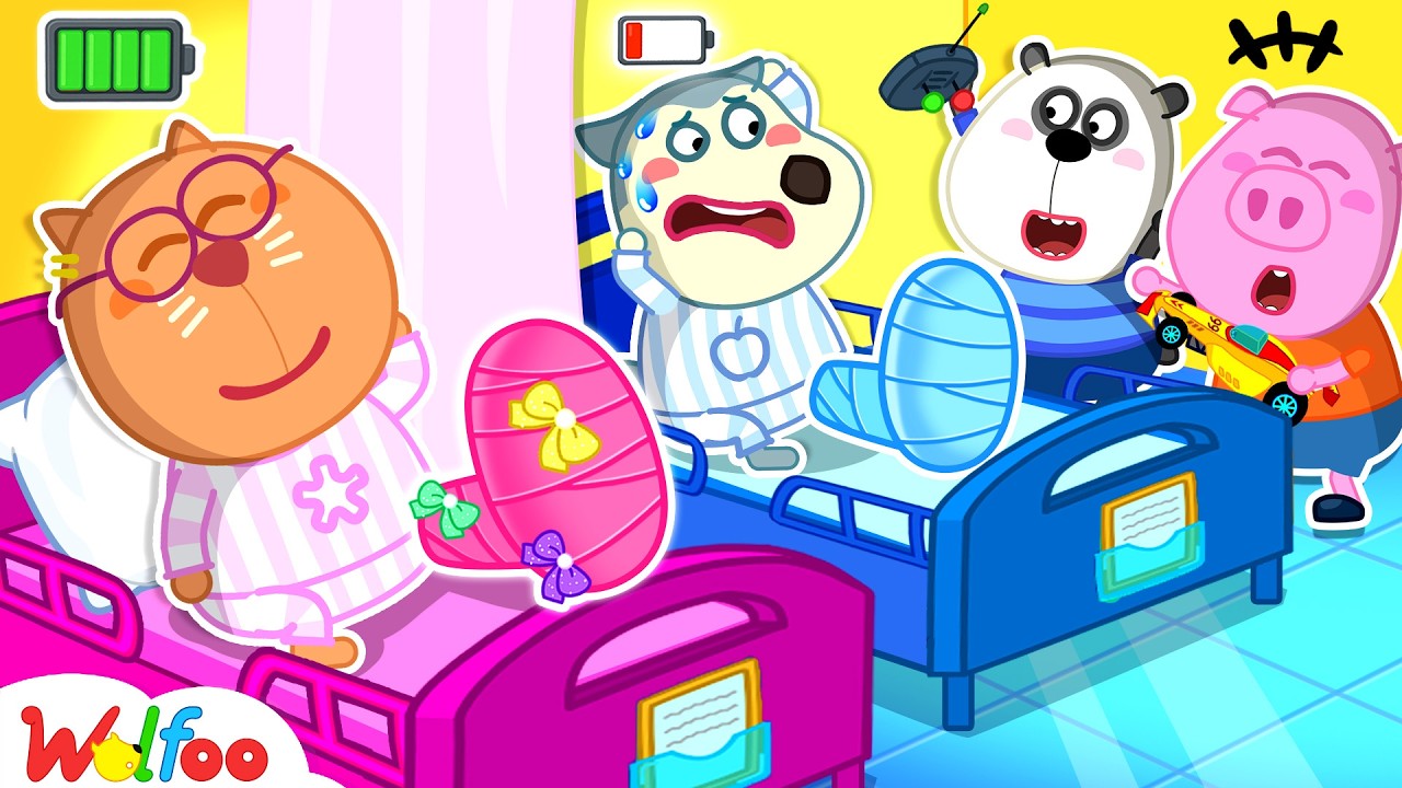 Pink vs Blue: Hospital Rules for Kids 🏥