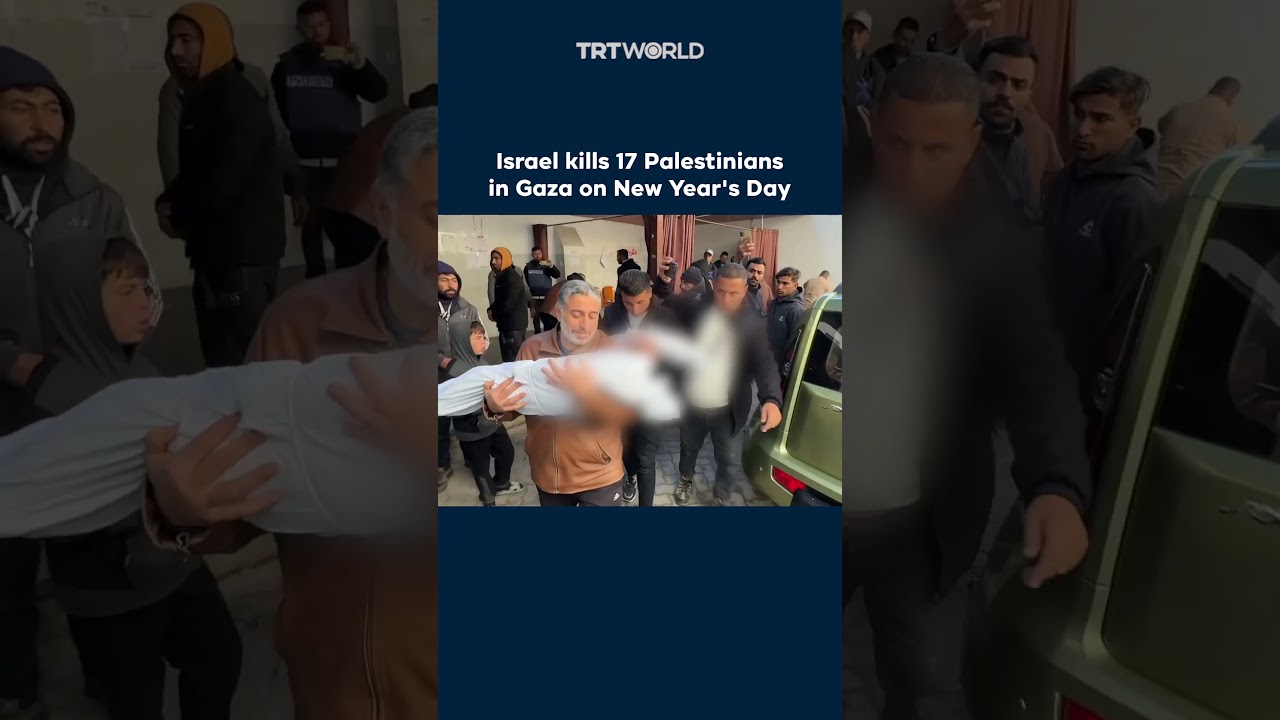 Israel Strikes Gaza, Kills 17 on New Year's Day