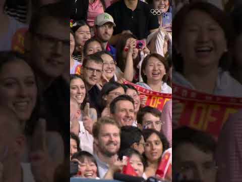 The greatest ever table tennis shot at the Olympics? 🏓 👀 #Olympics #Sports #TableTennis