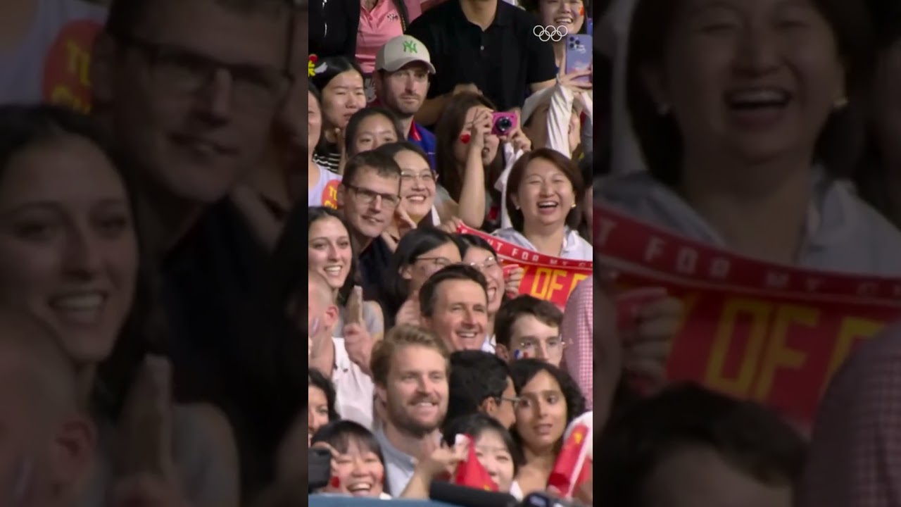 Unbelievable Olympic Table Tennis Shot! 🏓 Watch the Greatest Moment at Paris 2024