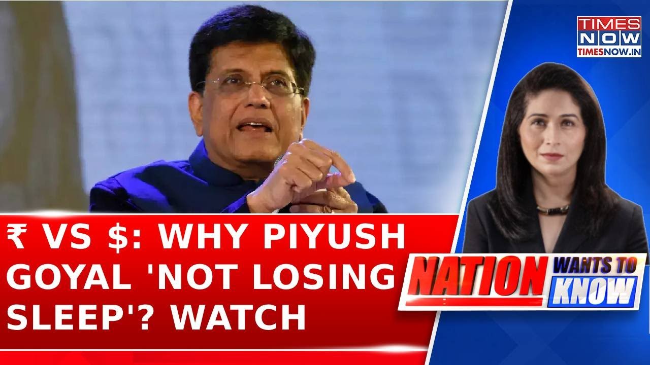 Rupee Falls Past 90 vs USD, Goyal Says 'Not Losing Sleep' 💸