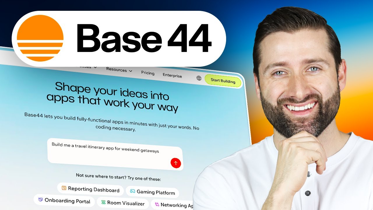 Build an AI App with Base44 | Tutorial & Discount