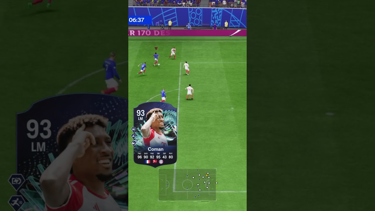 Coman = FC24 Cheat Code 🔥