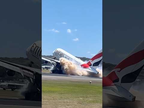 "Thrilling! Plane Loses Control While Landing, Finally Parks Safely" #Plane Loses Control