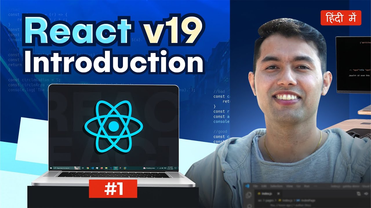 React v19 Tutorial for Beginners in Hindi (2025)
