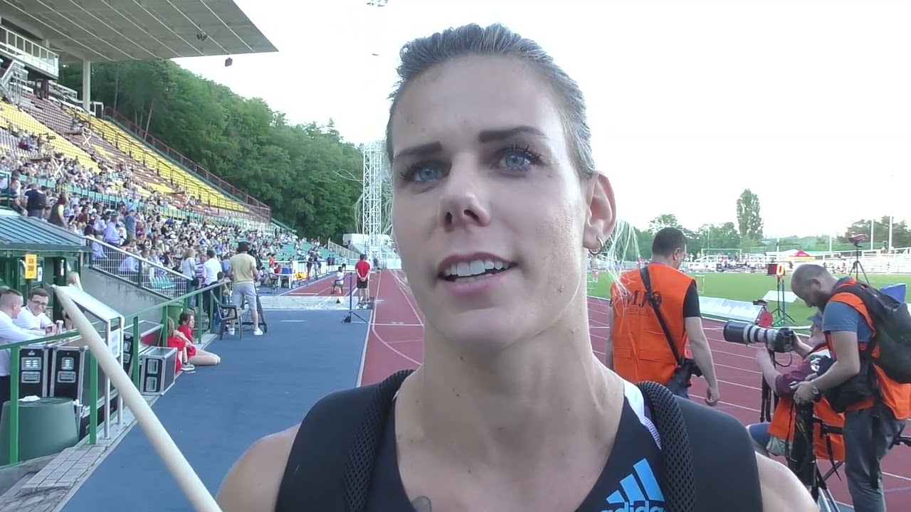 Nikola Ogrodníková na MJO 2022 v hodu oštěpem