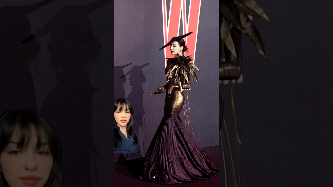 China is winning the red carpet game #fashionreview #fashion