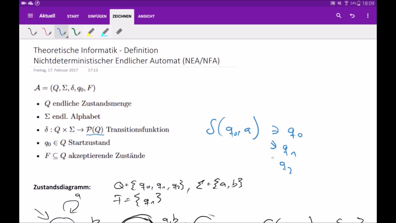 Nichtdeterministischer Endlicher Automat (NEA/NFA) verständlich erklärt 🤖