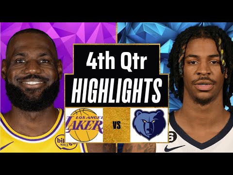 Lakers vs Grizzlies 4th Quarter Highlights | Jan 4, 2026 🏀