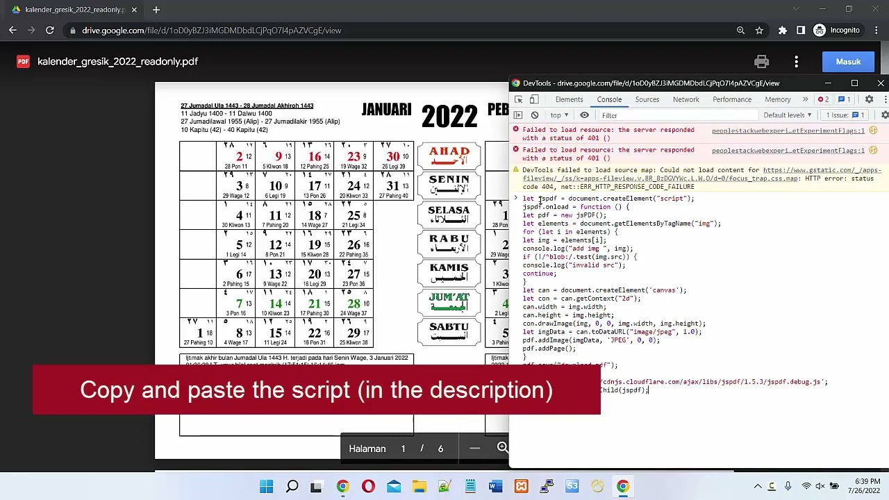 How to Download View-Only PDFs from Google Drive