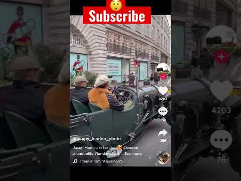 Aquaman arrives in London #shorts