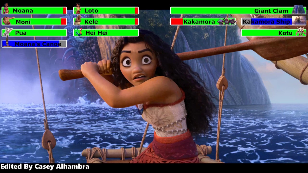 Moana 2 (2024): Clam Attack & Kakamora Adventure 🌊