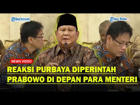 REAKSI PURBAYA Dengar Perintah Langsung dari Presiden Prabowo : Saya Minta Menteri Keuangan..
