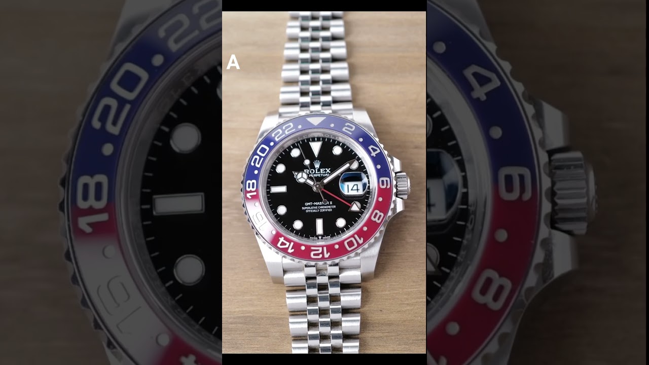 Spot the Real vs Fake Rolex GMT-Master II Pepsi π΅οΈββοΈ