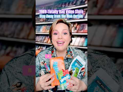1989:find all the coolest movies at Totally Rad Video… don’t go behind the blue curtain. #80smovies