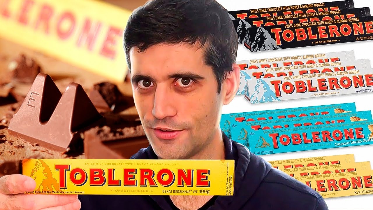 Qual o MELHOR sabor de TOBLERONE?