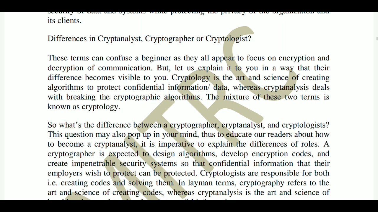Mastering Requirements & Cryptanalysis: L2 ISS (6CS4-03) | Avnesh Kr. Joshi