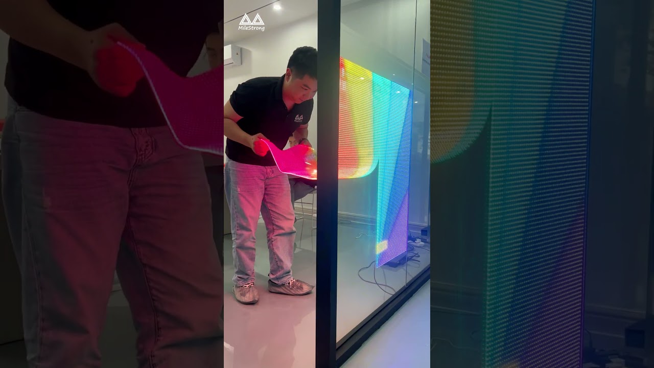 Revolutionize Your Storefront with Transparent LED Displays ✨