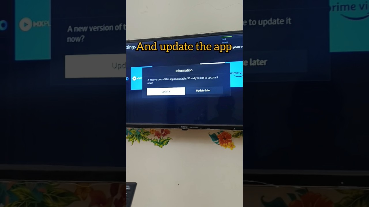 Easily Update Apps on Your Samsung Smart TV 📱 | Quick Guide