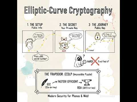 Encryption: Elliptic-Curve Cryptography #cryptography #encryption #cybersecurity #cissp