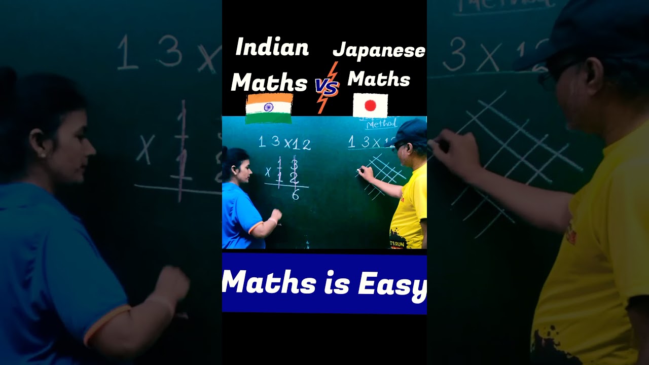 Indian vs Japanese Math 🧮 | Amazing Vedic Math Tricks for Fast Calculations!