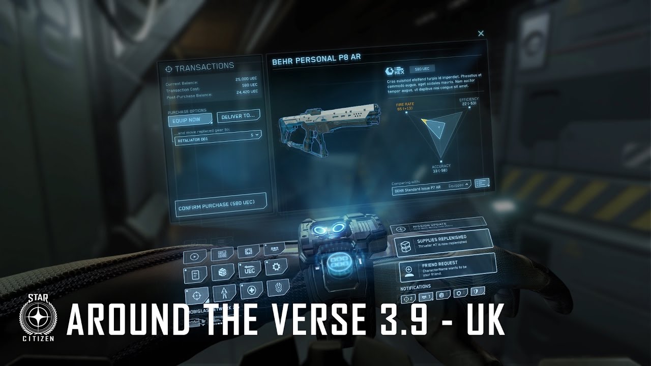 Star Citizen: UK Studio Update & Flight Model Preview βοΈ