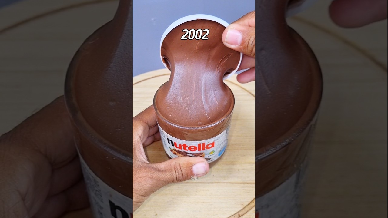 Nutella Jar Chocolate ASMR & Mukbang 🍫