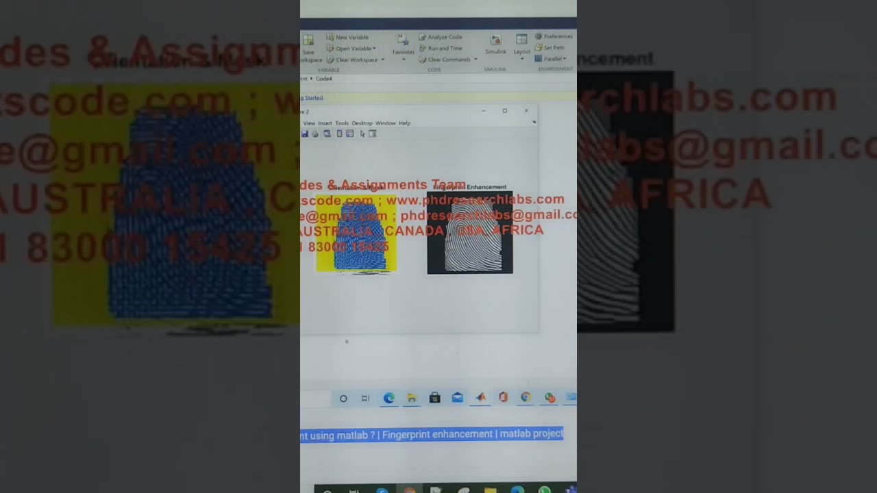 Fingerprint Enhancement Using MATLAB: Step-by-Step Guide