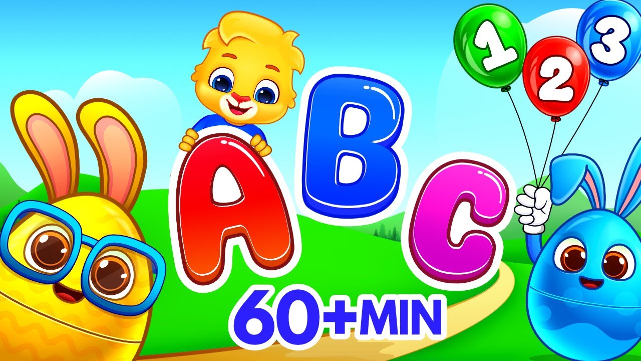 Baby Learning Videos for Toddlers | Colors, Shapes, ABCs & First Words with Lucas & Friends 🎶