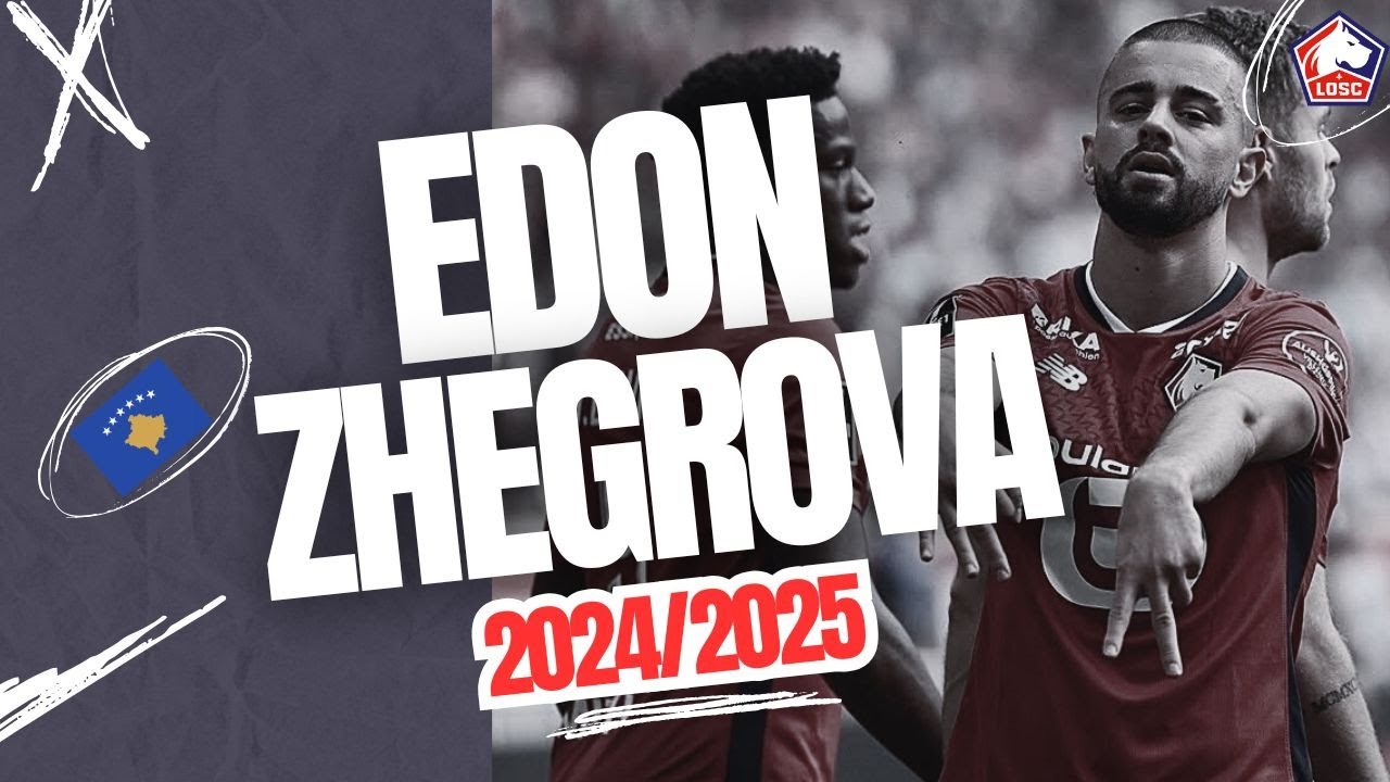 EDON ZHEGROVA: Lille's Kosovar Midfielder ⚽