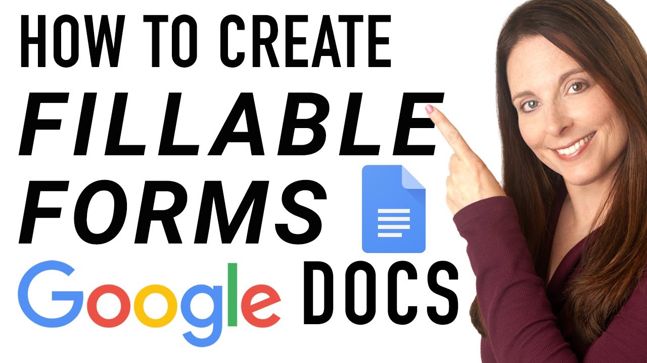 Create Fillable Forms in Google Docs 📝
