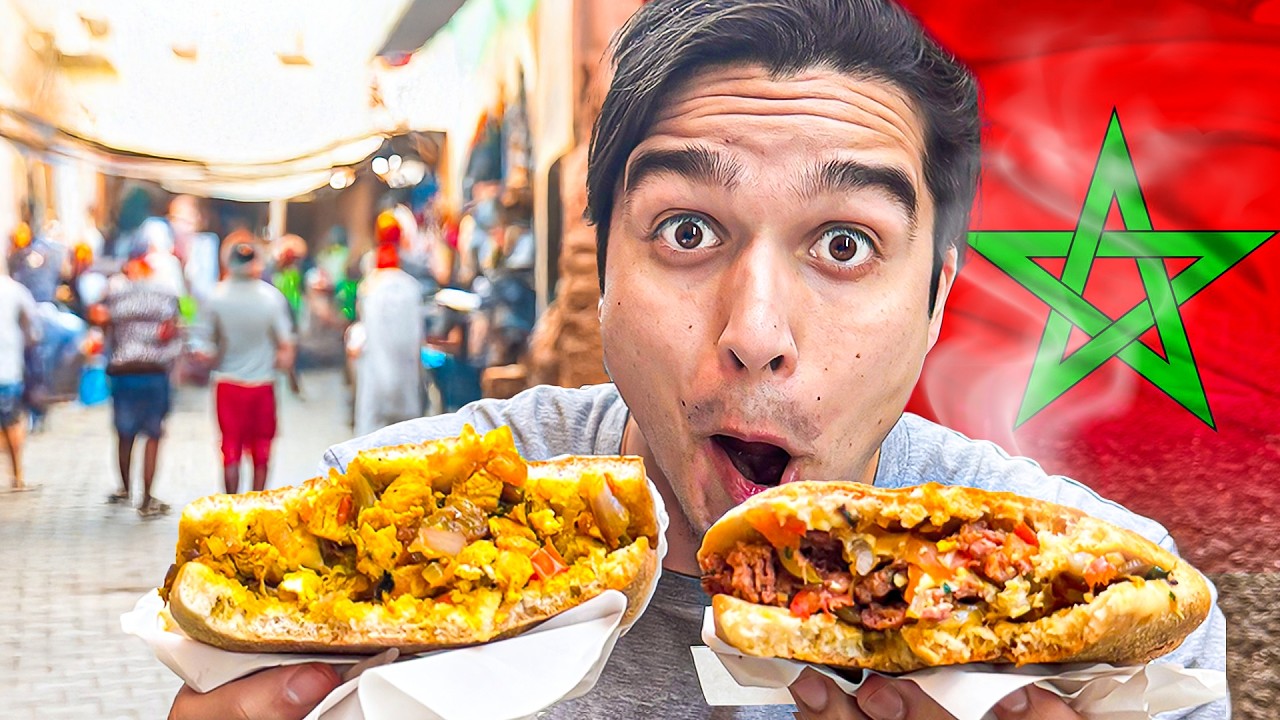 Dégustez des Resto de Rue à Marrakech pour seulement 1,50€ 🍢