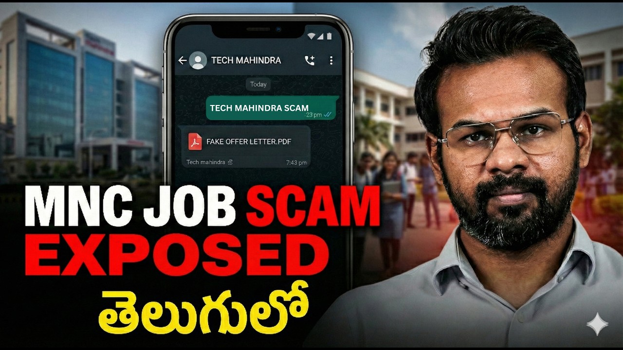 MNC Job Scam Exposed in Hyderabad 🚨