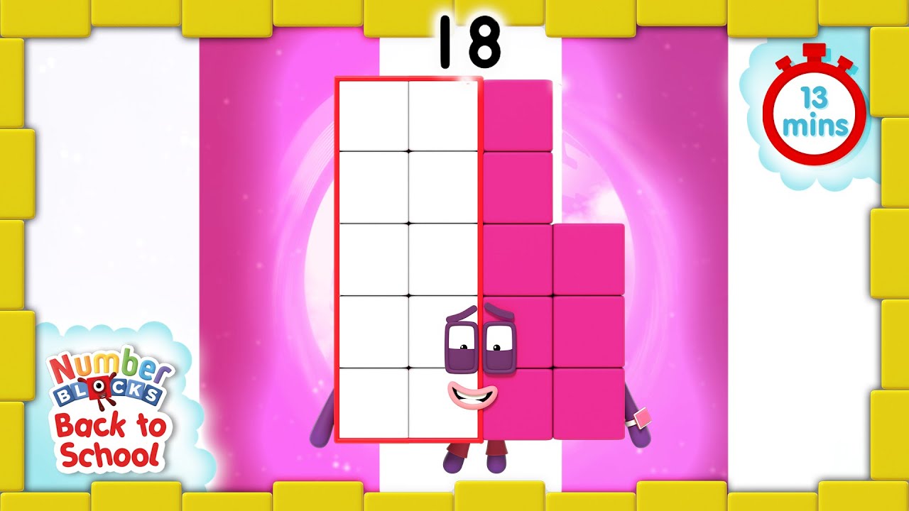 Numberblocks Level 3: Top 18 Moments for Back to School 📚