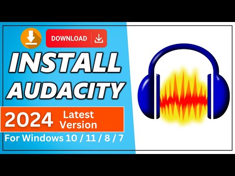 How To Download Audacity Latest Version - 2024 ( FREE🔥) For #windows 10 / 11 / 8 /7 #audacity