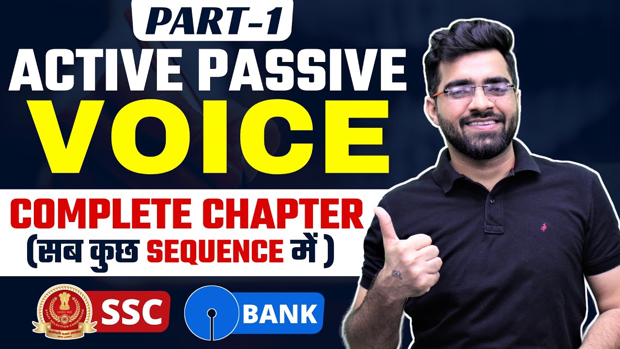 Active & Passive Voice | Complete Grammar Chapter π