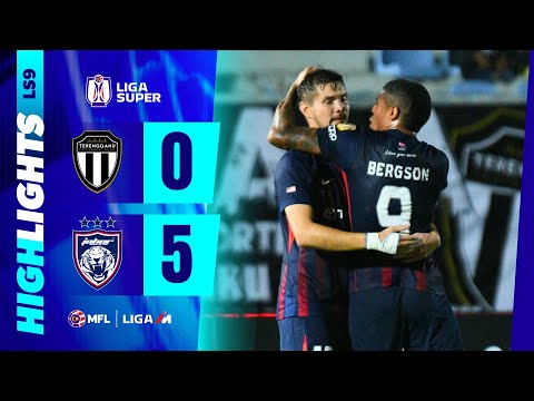 Terengganu FC 0-5 Johor Darul Ta'zim | Highlights | Liga Super 2025-2026 | LS9