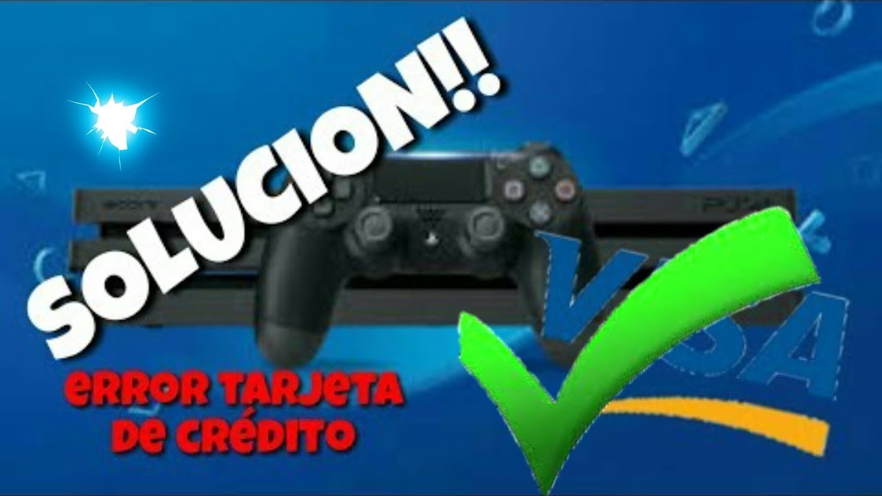 Solución al error WC-34891-5 en PS4 💳