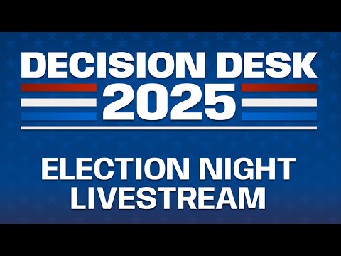 Decision Desk 2025: LIVE Election Results & Analysis w/ Chuck Todd, Chris Cilliza & Decision Desk HQ