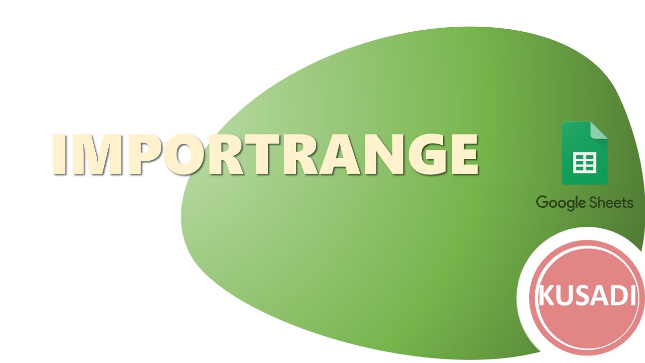 Panduan Backup Data Master dengan IMPORTRANGE π
